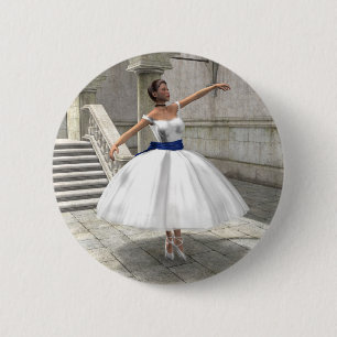 Degas Ballerina 6 Cm Round Badge