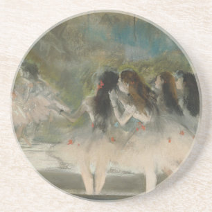 degas ballerina art coaster