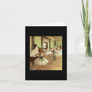 Degas - Ballet Dance Class Card