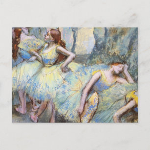 Degas Ballet Dancer Art Dancers Painting Postcard