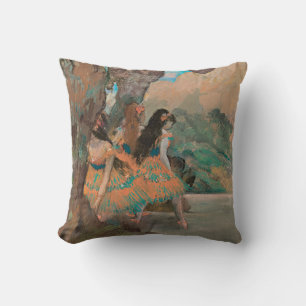 Degas - Ballet Dancers, 1877, Cushion