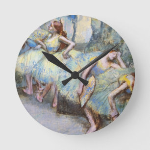 Degas Ballet Dancers Impressionist Round Clock