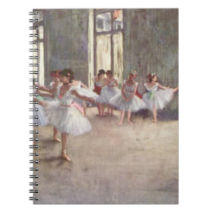 Degas' Ballet Rehearsal Notebook