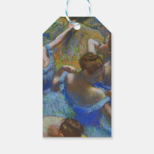 Degas Blue Dancers Pastel Fine Art Masterpiece Gift Tags