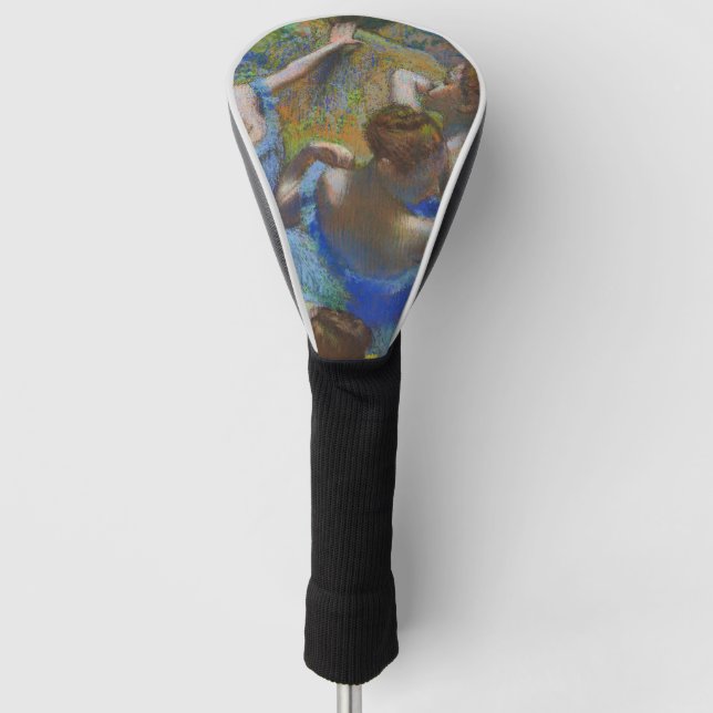 Degas Blue Dancers Pastel Fine Art Masterpiece Golf Head Cover (Front)