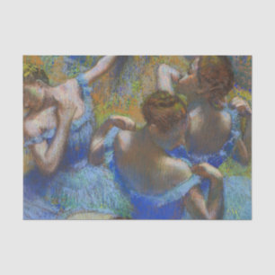 Degas Blue Dancers Pastel Fine Art Masterpiece Tissue Paper
