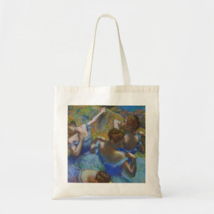 Degas Blue Dancers Pastel Fine Art Masterpiece Tote Bag