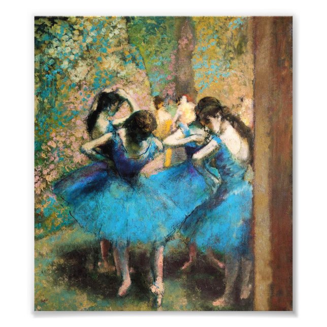 Degas Blue Dancers Photo Print (Front)