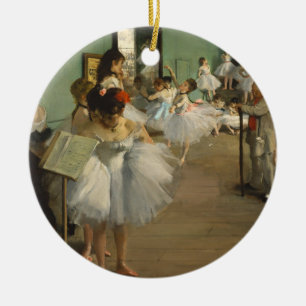 Degas Dance Class Ballet Dancers Ballerina Art Ceramic Ornament
