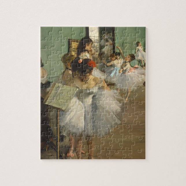 Degas Dance Class Ballet Dancers Ballerina Art Jigsaw Puzzle (Vertical)