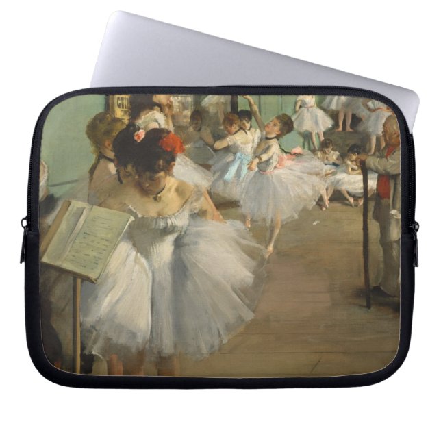 Degas Dance Class Ballet Dancers Ballerina Art Laptop Sleeve (Front)