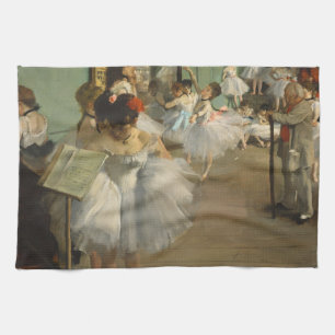 Degas Dance Class Ballet Dancers Ballerina Art Tea Towel