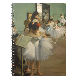 Degas Dance Class Ballet Dancers Notebook