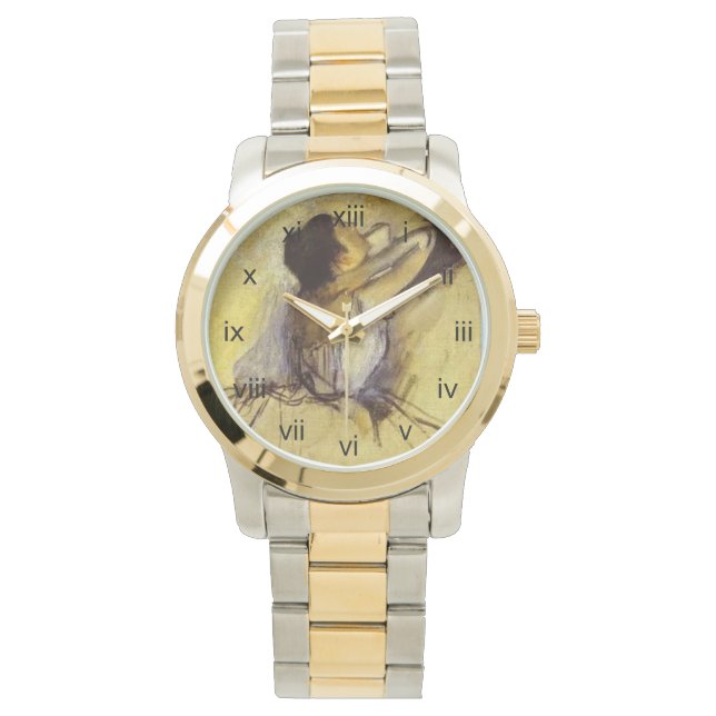 Degas Dancer in Yellow Watch (Front)