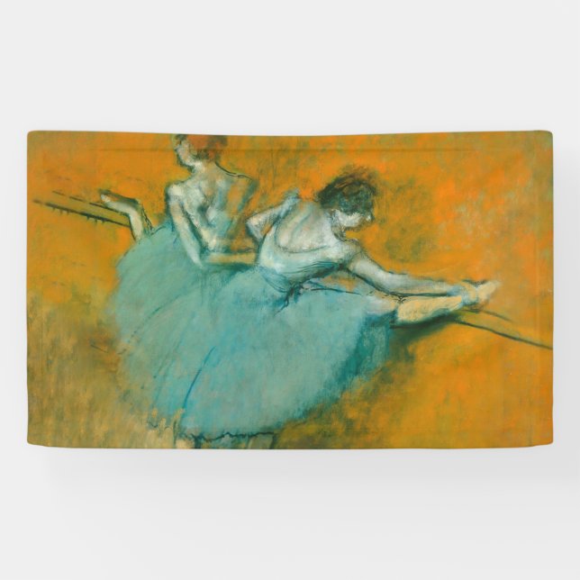 Degas Dancers at the Bar Ballet Banner (Horizontal)