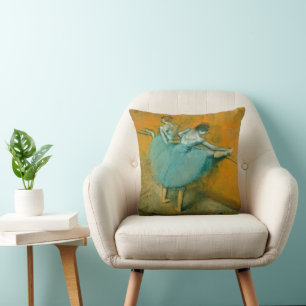 Degas Dancers at the Bar Ballet Cushion