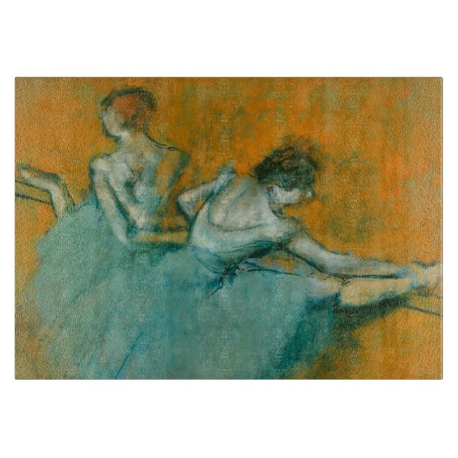 Degas Dancers at the Bar Ballet Cutting Board (Front)