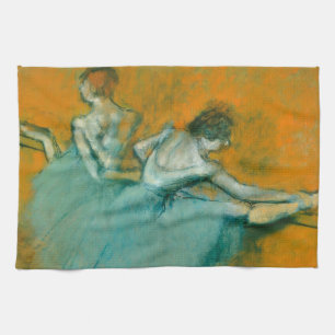 Degas Dancers at the Bar Ballet Tea Towel