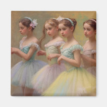 Degas dancers in soft colors