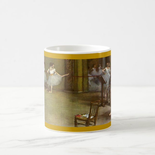 Degas dansers, ballerinas coffee mug (Center)