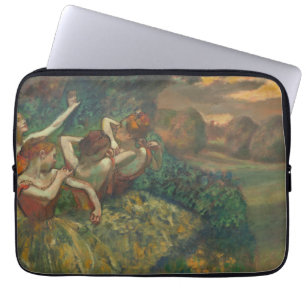 Degas' Four Dancers Masterpiece Gallery Painting Laptop Sleeve