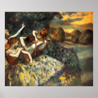 Degas Four Dancers