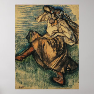 Degas - Russian Dancer Poster