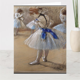 Degas Study of a Dancer Card