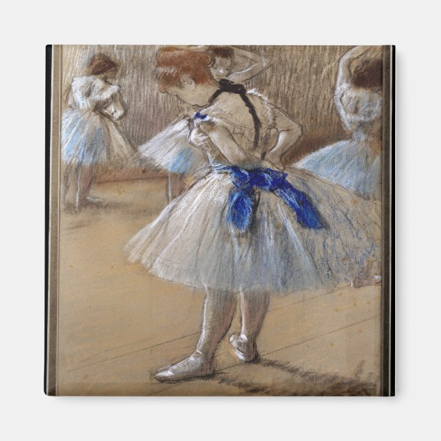 Degas Study of a Dancer  Magnet (Front)