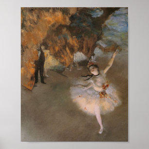 Degas The Star Poster