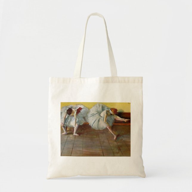 Degas Two Ballet Dancers Tote Bag (Front)
