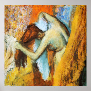 Degas - Woman At Her Toilette 1905 Poster