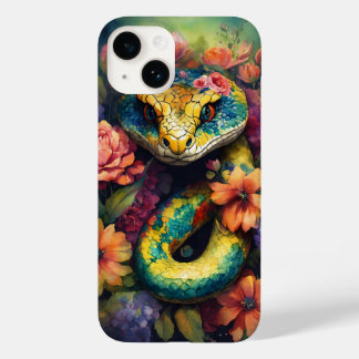 degital galaks snake image bast iphone cases