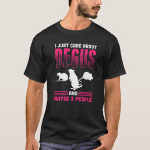 Degu For Degu Owner Degu Animal Pet Degus Degu Oc T-Shirt