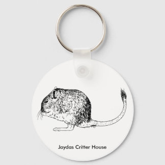 Degu Keychain