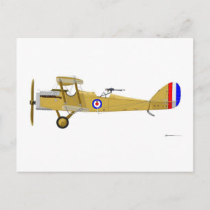 DeHavilland DH-4 Cat009M Postcard