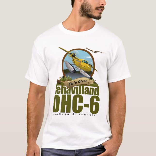 Dehavilland DHC-6 Twin Otter Viking Air T-Shirt (Front)