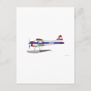 DeHavilland U-6 Beaver Floats Postcard