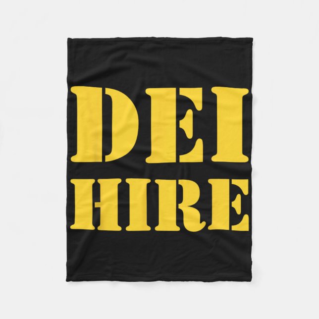 Dei Hire  Fleece Blanket (Front)