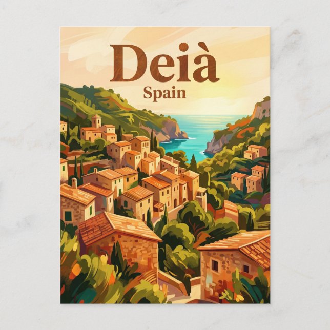Deià Spain Postcard (Front)