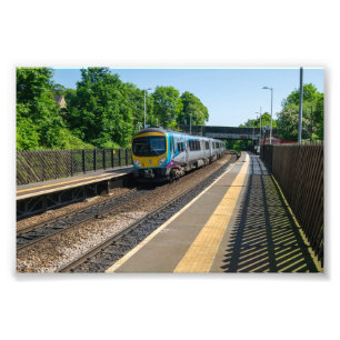 Deighton Railway Station, Huddersfield Photo Print