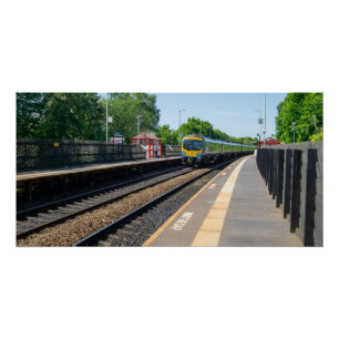 Deighton Railway Station, Huddersfield Poster
