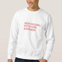 DEIN DESIGN / PHOTO Gentlemen Sweatshirt Pullover