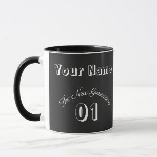 "Dein Name" - The New Generation 01 -  Mug