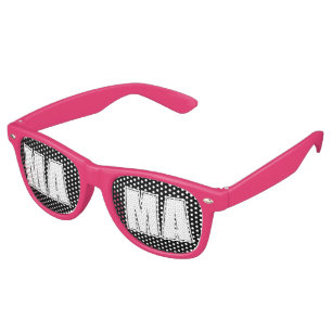 Dein Text - Beispiel: MAMA Retro Sunglasses