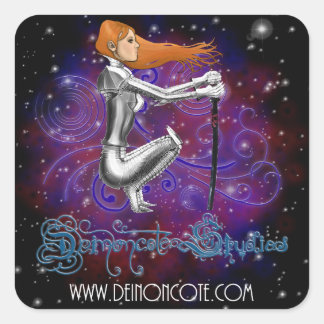 Deinoncote Studios Logo Square Sticker