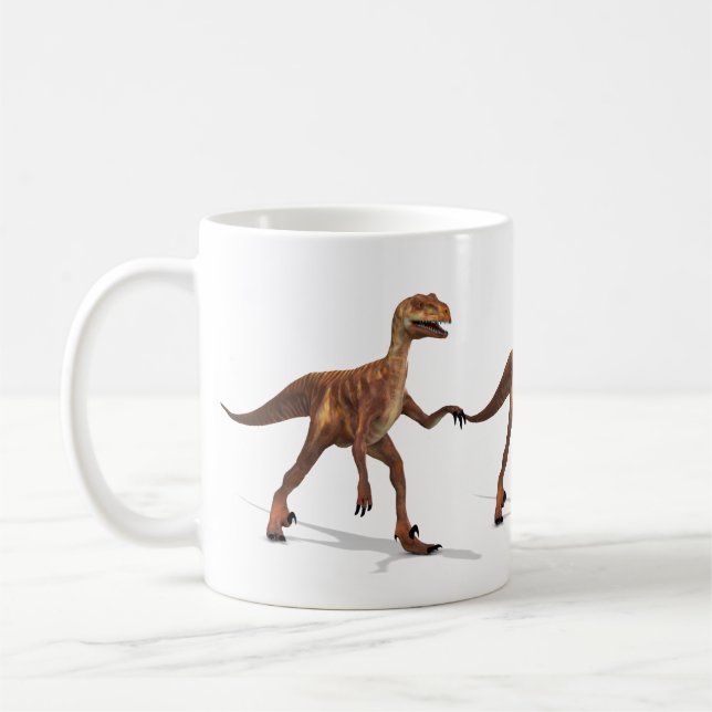 Deinonychus Coffee Mug (Left)