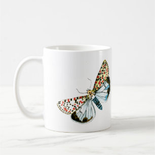Deiopeia pulchella - Crimson-Speckled Flunkey Moth Coffee Mug