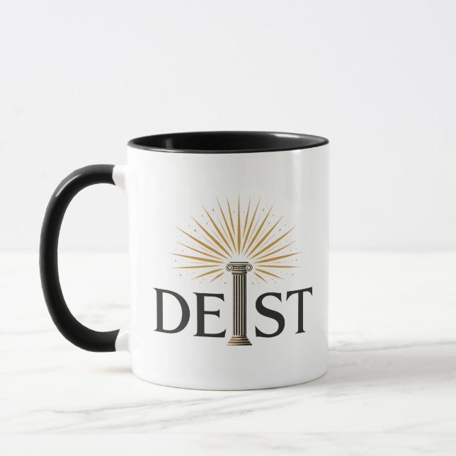 Deist - Deism Enlightenment Philosophy Mug (Left)