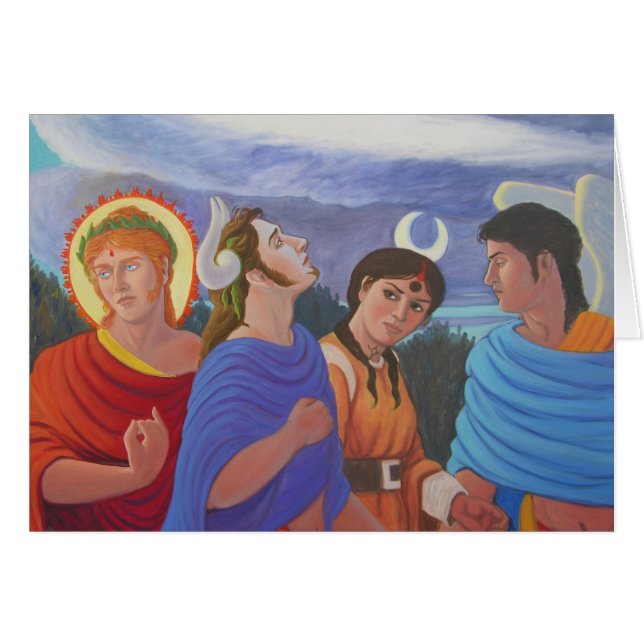 Deities Strolling (Front Horizontal)